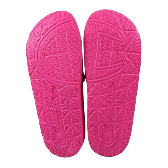 Champion IPO-R Logo Slide Sandals  Youth Girls Size 3  NWT  Hot Pink - Picture 6 of 6
